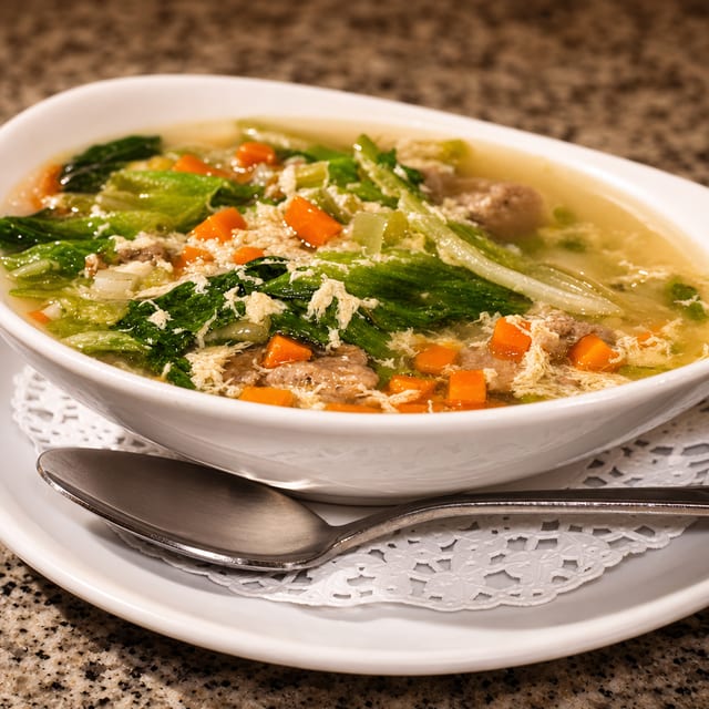 Italian Wedding Soup.