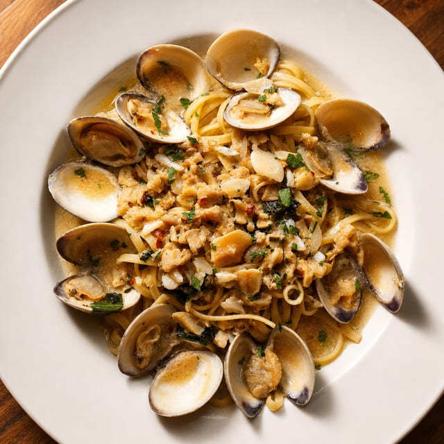 Linguini E Vongole.