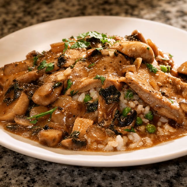 Pollo Marsala.