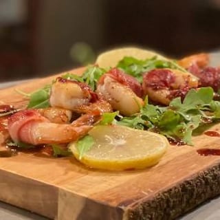 Gamberi È Prosciutto